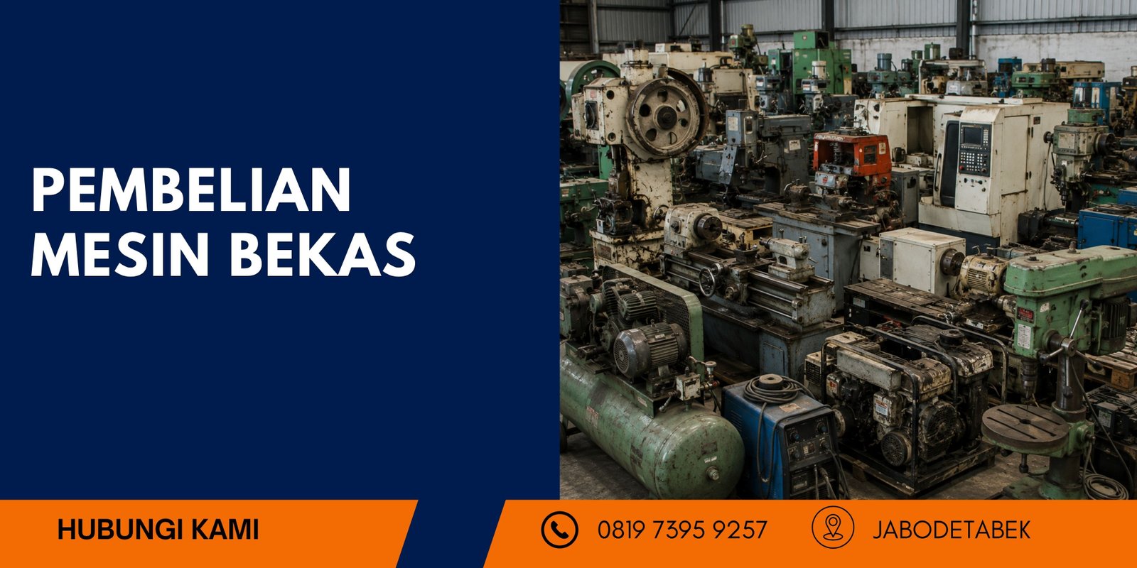 Pembelian mesin bekas